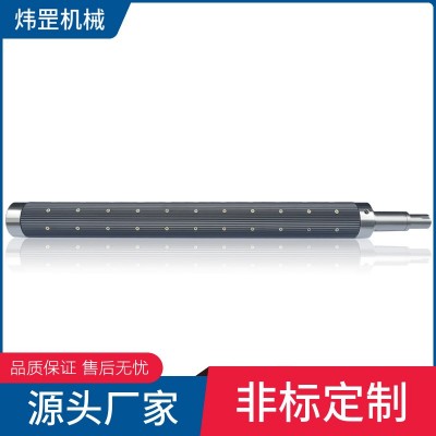 厂家供应茶色瓦片式气涨轴铝合金气胀轴收放卷轴键条式非标定制图4