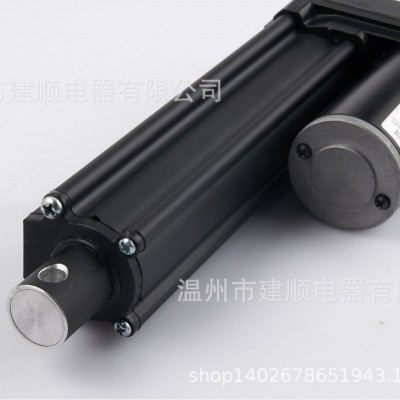 电动推杆350公斤金属齿轮行程100MM智能垃圾箱12V24V线性执行图5