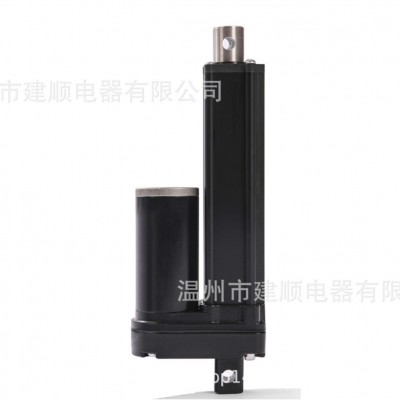 电动推杆350公斤金属齿轮行程100MM智能垃圾箱12V24V线性执行图4