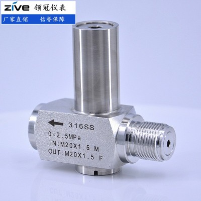 仪器仪表过压保护器304/316不锈钢工业型保护设备防爆机械智能图3