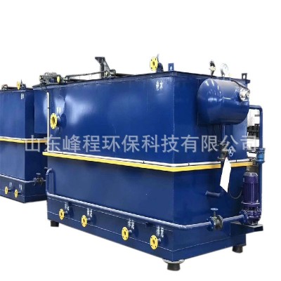 工业污水处理设备 溶气气浮机絮凝沉淀刮渣处理 市政污水回用设备