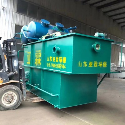 溶气气浮机污水处理设备一体化装置工业屠宰场养猪生活食品厂医院
